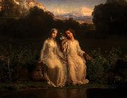 Louis Janmot Virginitas France oil painting artist